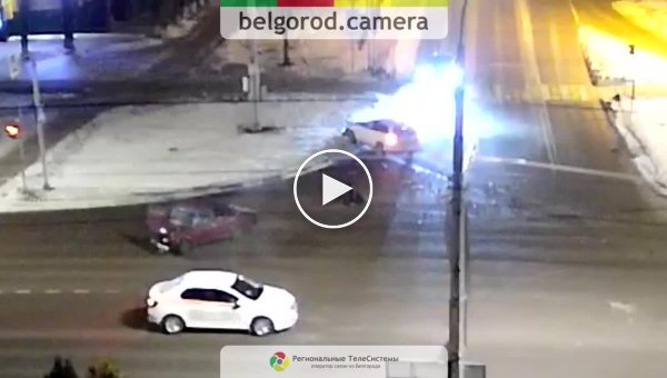 Белгородка выпала из «семёрки» в результате столкновения с другим автомобилем