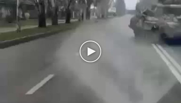 Украинский водитель в Мелитополе, который попал на линию огня