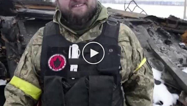 Украинский военный в Сумской области поблагодарил Великобританию за отправку оружия