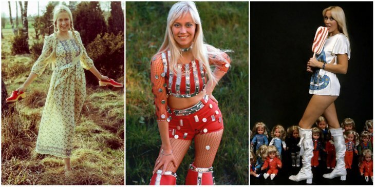Соблазнительная и сексуальная блондинка Agnetha Faltskog из ABBA. Редкие фотографии из 80-х