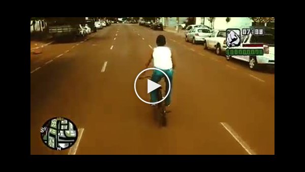 Рекламный ролик бразильской парикмахерской в стиле GTA San Andreas